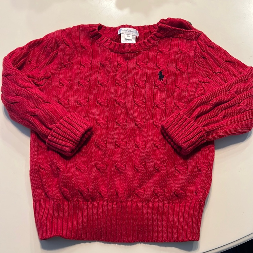 Ralph Lauren sweater 24 month